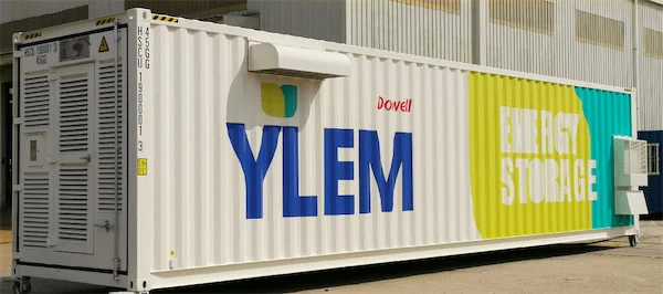 Battery Storage with the words YLEM